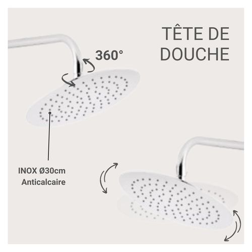 Colonne De Douche Chromée Soma