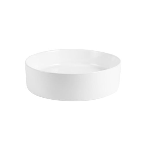 Vasque à Poser Imitation Marbre Blanche D38cm Naya