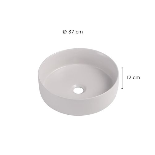 Vasque à Poser Ronde Diego 36x36cm