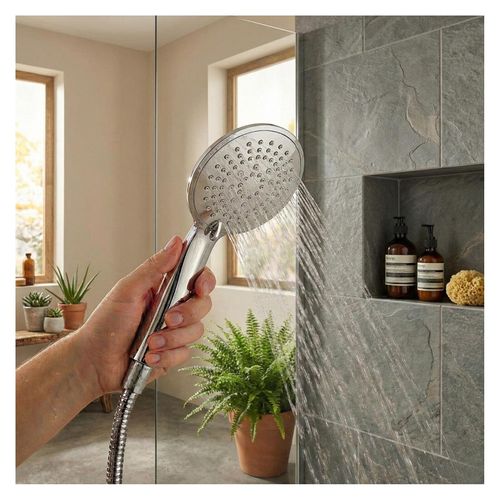 Douchette Chromée 5 Jets Olyna