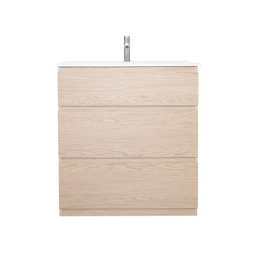 Meuble Simple Vasque Sorrento 80cm - Avec  Plan Vasque Céramique