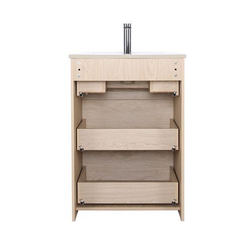Meuble Simple Vasque Sorrento Sur Pieds 60cm