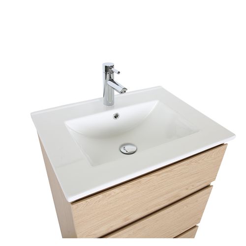 Meuble Simple Vasque Sorrento Sur Pieds 60cm