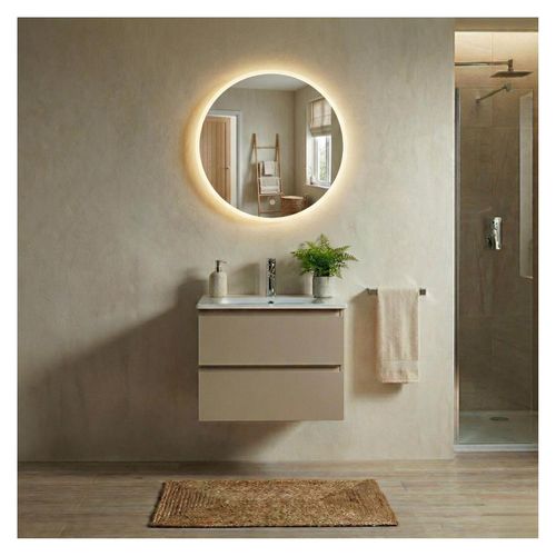 Miroir LED Rond Avec Rétroéclairage Candra