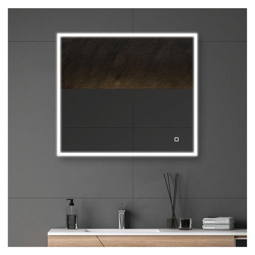 Miroir LED Rectangulaire Cadre Rétro-éclairé Eclips