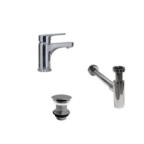 Robinet Bec Bas Tap + Bonde Liv + Siphon Simon