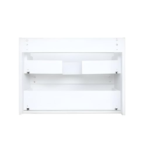 Ensemble Simple Vasque Sorrento 60cm Avec Plan Céramique Et Robinet Chromé