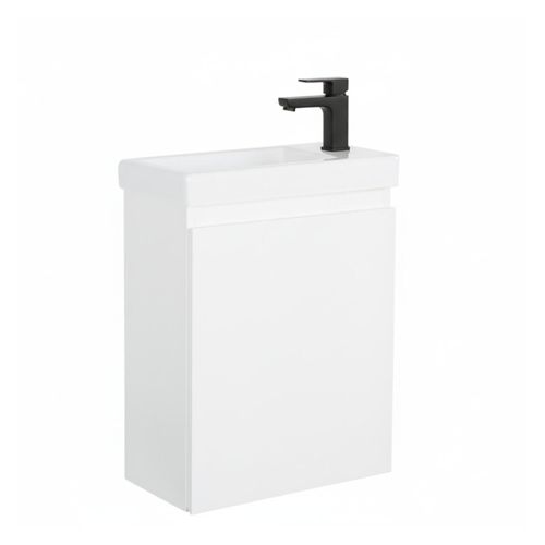 Meuble Lave-mains Lisa + Robinet Noir