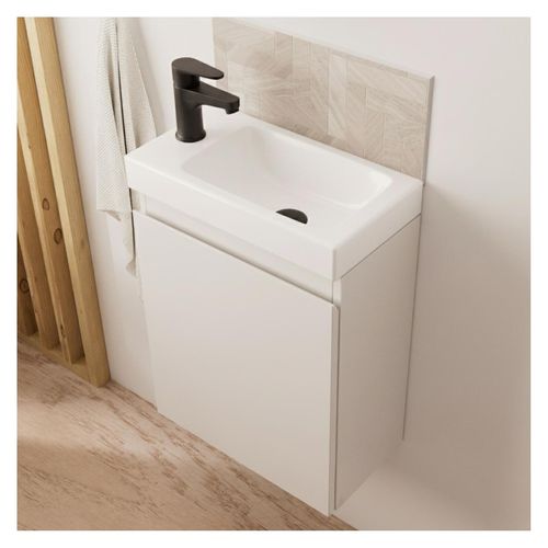 Meuble Lave-mains Lisa + Robinet Noir