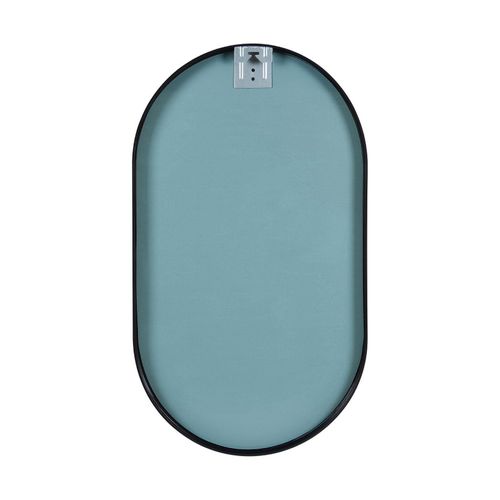 Meuble Lave-mains Lisa + Robinet Noir + Miroir Ovale