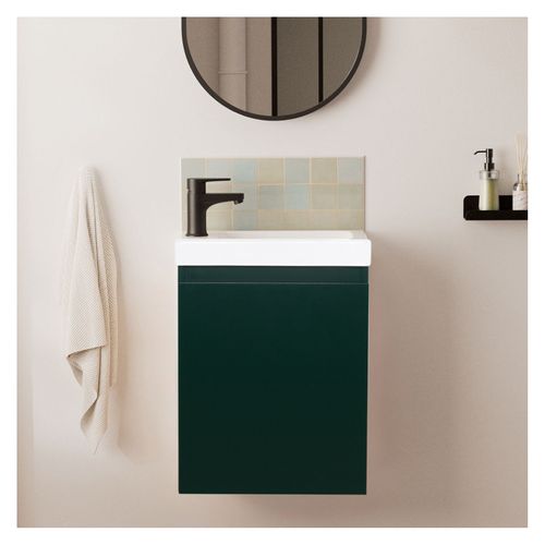 Meuble Lave-mains Lisa + Robinet Noir