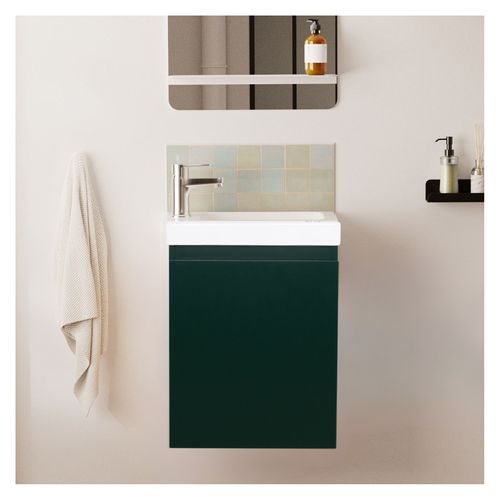 Meuble Lave-mains Lisa + Robinet Chromé