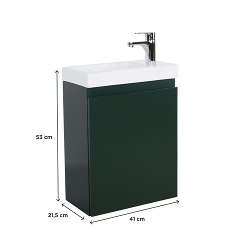 Meuble Lave-mains Lisa + Robinet Chromé