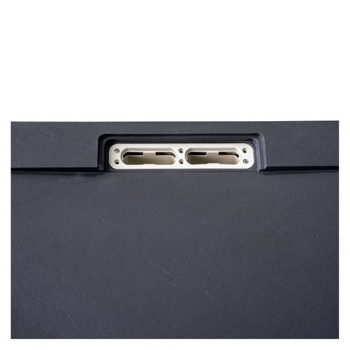 Receveur De Douche Mural Liva Aspect Ardoise Extra-plat