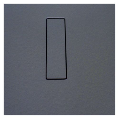 Receveur De Douche Soma Aspect Pierre Extra-plat Gris Anthracite - Bonde Incluse