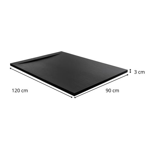 Receveur De Douche Ona Aspect Pierre Extra-plat