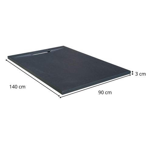 Receveur De Douche Ona Aspect Pierre Extra-plat