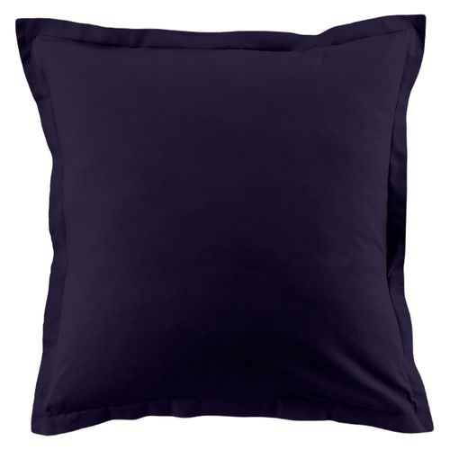 Housse De Couette 140x200 Cm + 1 Taie D'oreiller 63x63 Cm Coton 57 Fils Bleu Impérial