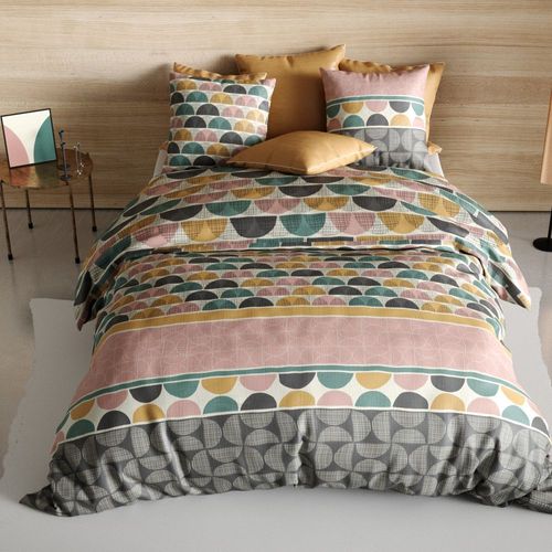 Housse De Couette 240x260 Cm + 2 Taies D'oreiller 63x63 Cm Coton 57 Fils Thanos