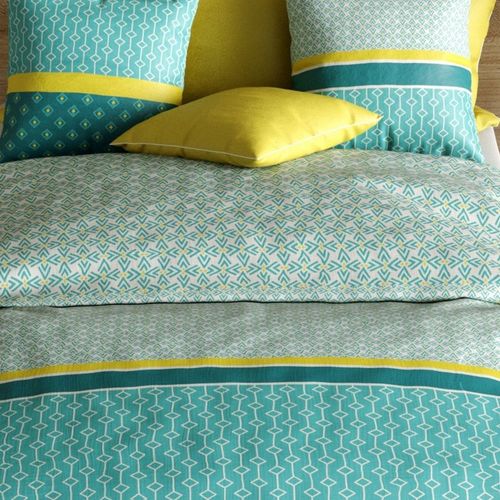 Housse De Couette 220x240 Cm + 2 Taies D'oreiller 63x63 Cm Coton 57 Fils Malphite