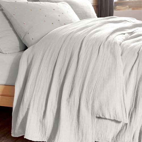 Drap Plat 240x300 Cm Gaze De Coton Nuage