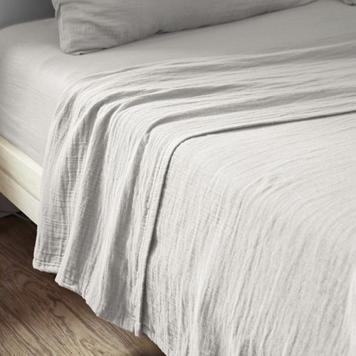 Drap Plat 240x300 Cm Gaze De Coton Nuage