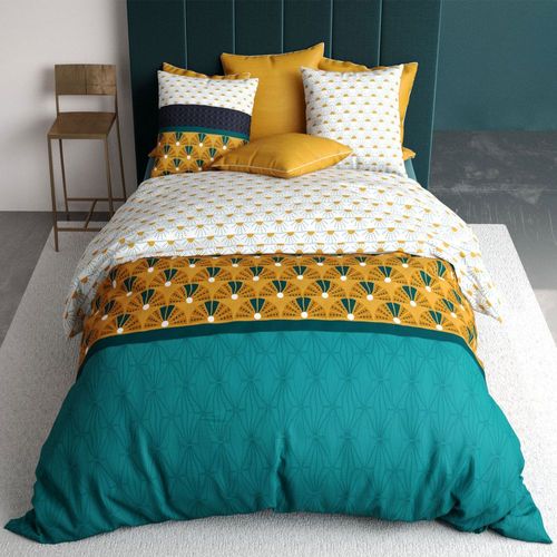 Parure De Lit 220x240 Cm Coton 57 Fils - 3 Pièces Drama