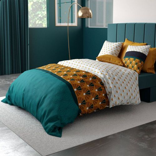 Parure De Lit 220x240 Cm Coton 57 Fils - 3 Pièces Drama