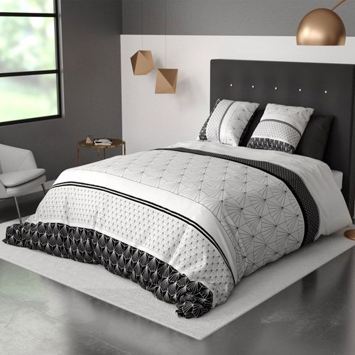 Parure De Lit 240x260 Cm Coton 57 Fils - 3 Pièces Costa