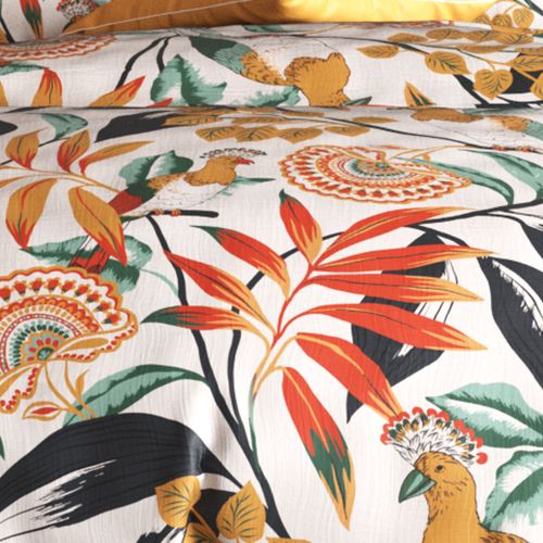 Parure De Lit 240x260 Cm Coton Ninon