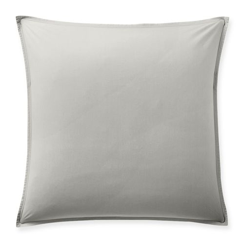 Taie D'oreiller 65x65 Cm Percale De Coton Gris Perle