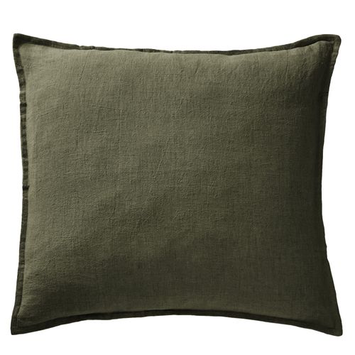 Taie D'oreiller 60x60 Cm Lin Français Thym