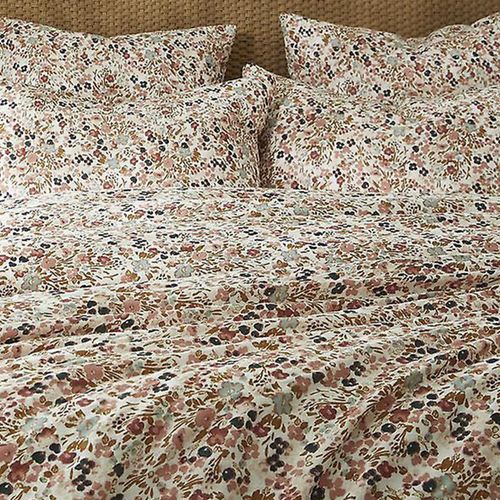 Housse De Couette 140x200 Cm Gaze De Coton Nora Naturel