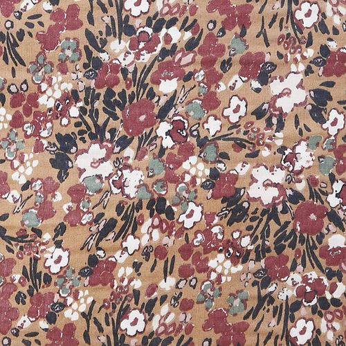 Taie D'oreiller 60x60 Cm Gaze De Coton Nora Camel