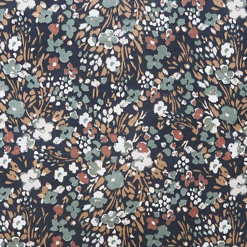 Taie D'oreiller 60x60 Cm Gaze De Coton Nora Minuit