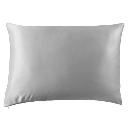 Taie D'oreiller 50x70 Cm Soie De Mûrier Silver