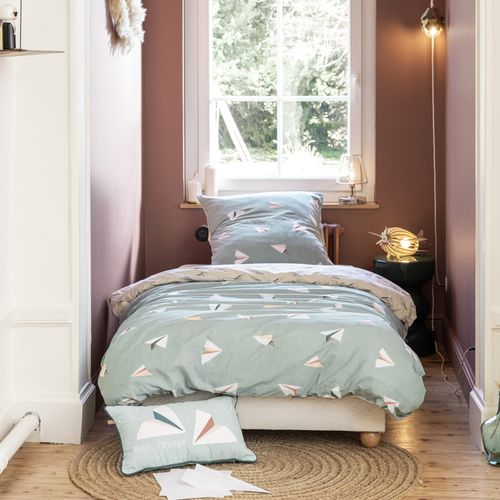 Parure De Lit 200x200 Cm Coton Petits Papiers