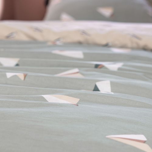 Parure De Lit Enfant 140x200 Cm Coton Petits Papiers