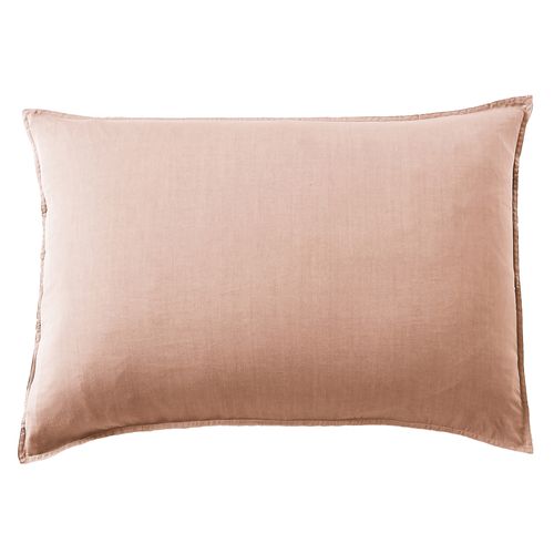 Taie D'oreiller 50x70 Cm Lyocell Blush