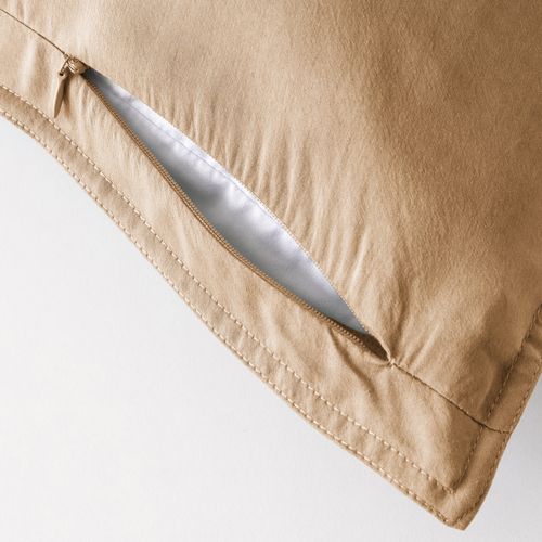 Taie D'oreiller 50x70 Cm Lyocell Camel
