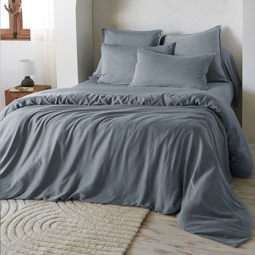 Housse De Couette 240x260 Cm Lyocell Stone