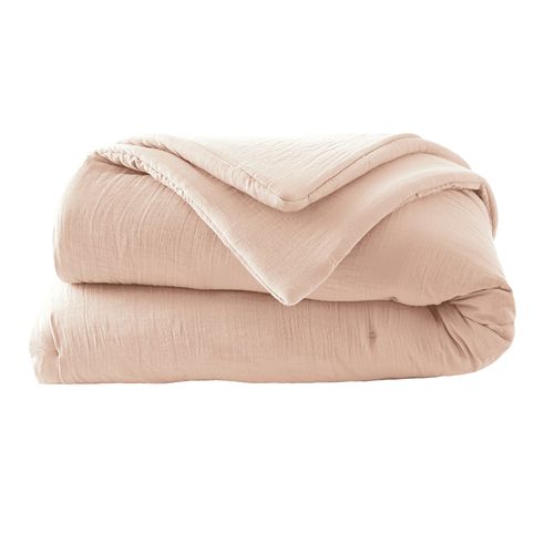 Edredon 180x240 Cm Gaze De Coton Guimauve
