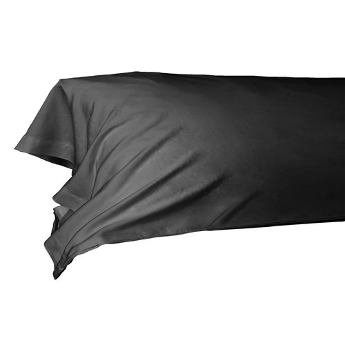 Taie De Traversin 85x185 Cm Bambou Truffe