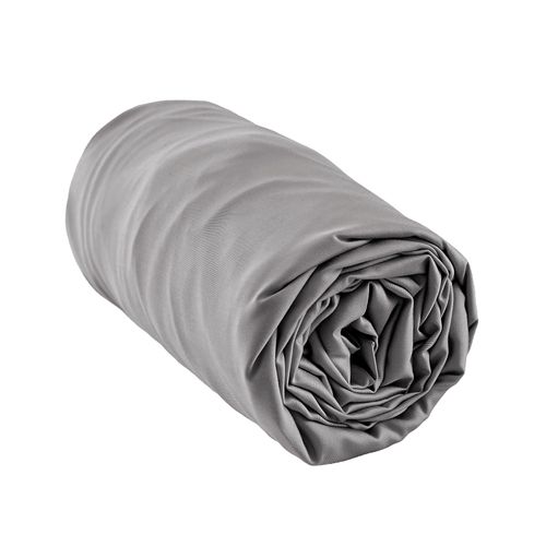 Drap Housse 160x200 Cm Bambou Granit