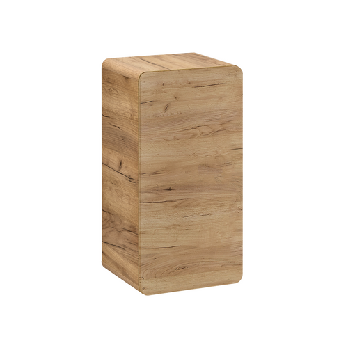 Caisson Meuble Bas De Salle De Bain - Chêne Artisanal Doré - L32-h65-p32 - Arriba