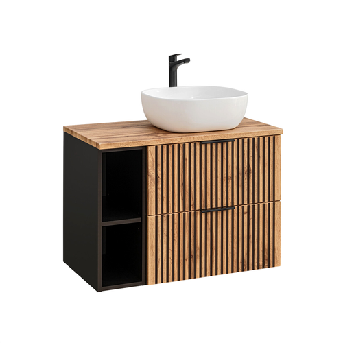 Ensemble Meubles 80 Cm - Vasque à Poser - Wotania