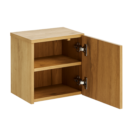 Caisson Meuble Haut De Salle De Bain - 30x30 Cm - Oak - Volta