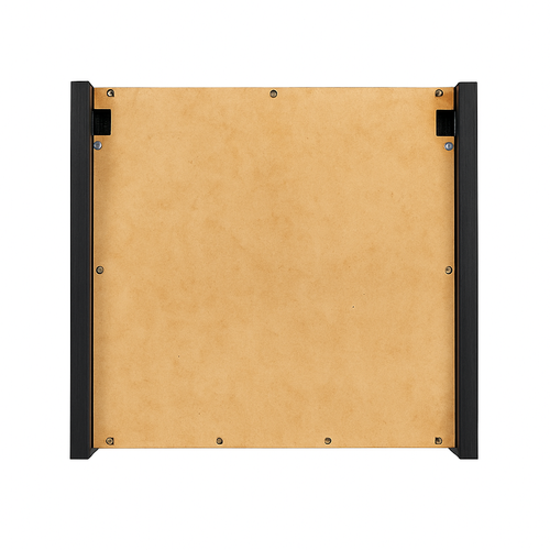 Caisson Meuble Haut De Salle De Bain - 30x30 Cm - Noir Mat - Volta