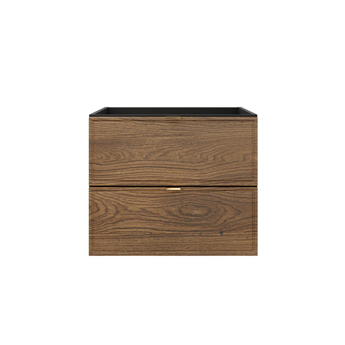 Ensemble De Meubles Sous Vasque - 60 Cm - Avec Plan - Vasque - Mörk