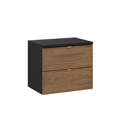 Ensemble De Meubles Sous Vasque - 60 Cm - Avec Plan - Mörk